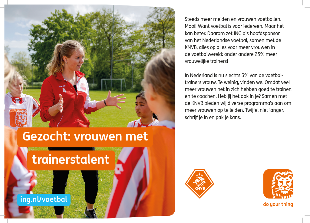 ING vrouwen trainers